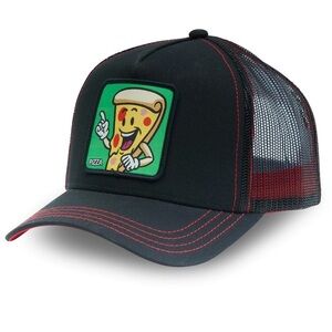 Black and Red Trucker Hat